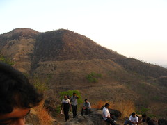 Going up to Sinhagad Fort