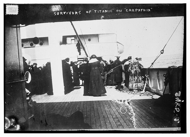 Survivors of TITANIC on CARPATHIA (LOC)
