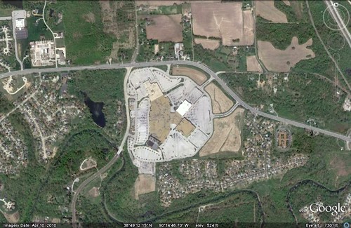 Jamestown Mall (via Google Earth)
