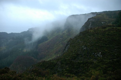 Misty Cliffs of Beinn an Sgurr