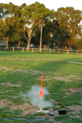 Big Red Rocket Launch
