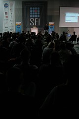 Audience and Chad Fowler at SFI