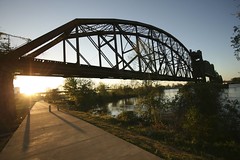 Bridge Over the Arkansas River