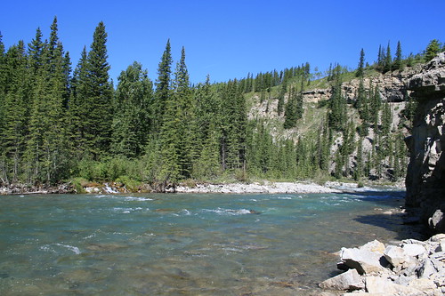 Upriver From The Falls