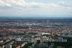 Blick auf die Münchner Innenstadt