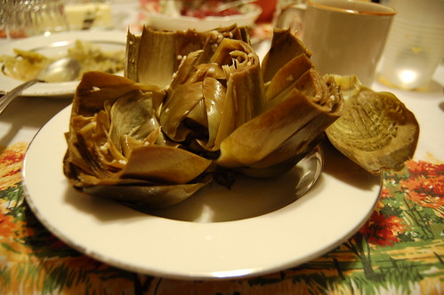 It is not a holiday without artichokes