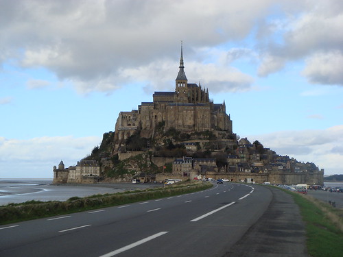 The city of Mont Saint Michel