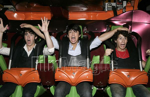 jonas brothers roller coaster