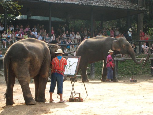 Painting Elephants