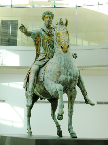 Equestrian statue of Marcus
