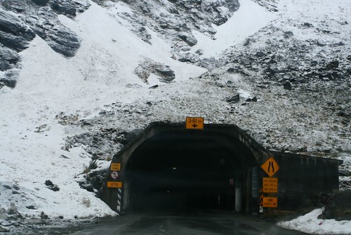 Entrance of the tunnel