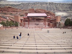 the stage at red rocks