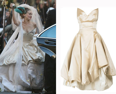 vivienne westwood wedding dress sex and the city movie. Vivienne Westwood Wedding Gown