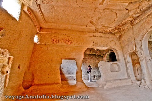 Rock Monastery at Cappadocia by voyageAnatolia.blogspot.com