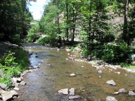 Creek at Knoebel's (Click to enlarge)