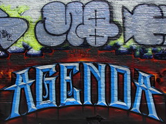 Agenda by Abel, & MQ MSK WCA LosAngeles Graffiti Art