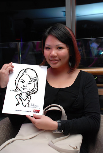 Caricature live sketching for TLC - 38