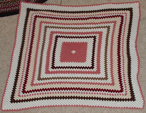 afghan for my youngest daughter my progress 