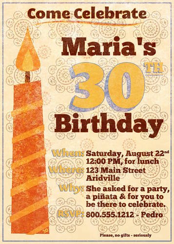 Maria's Invitation
