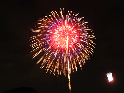Fireworks in Itabashi, 2009 - 5