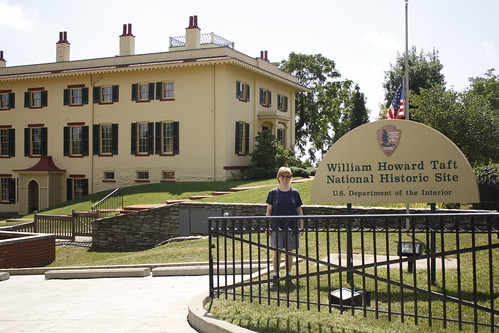 Tracey at William Howard Taft National Historic Site
