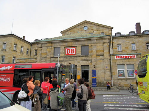 到Bamberg的公車-10火車站