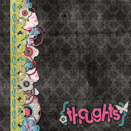 Thoughts notebook cover