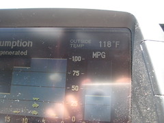 It was hot in the Mojave