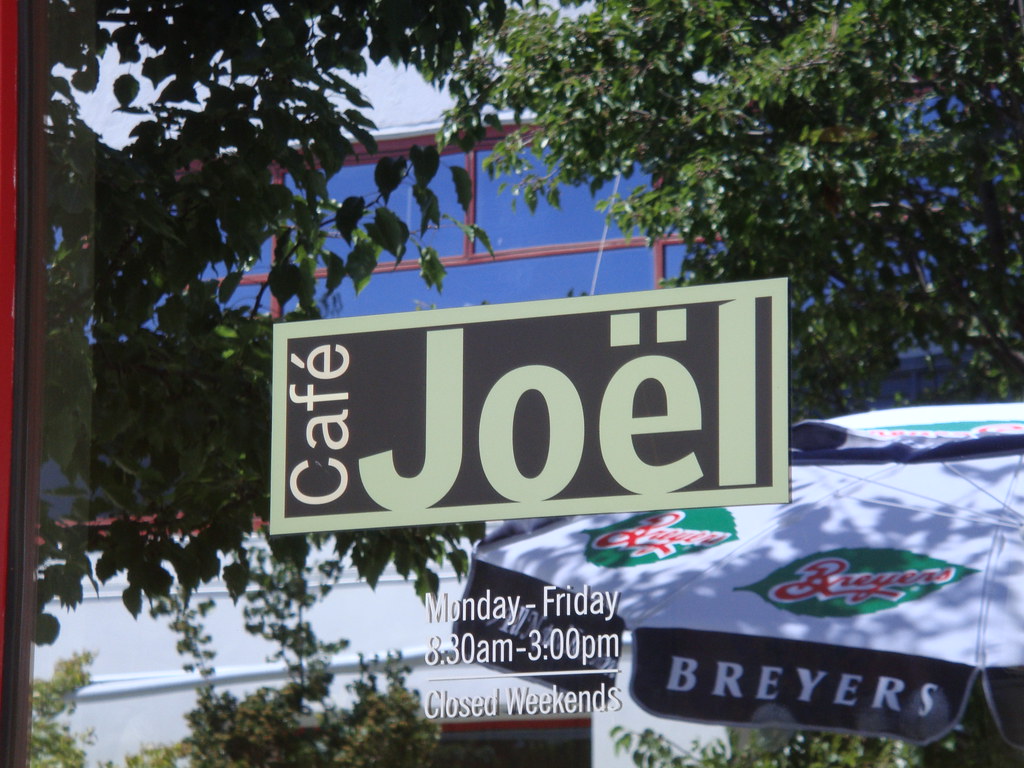 Cafe Joel signage