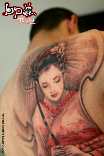  geisha tattoo - olive green 2009 