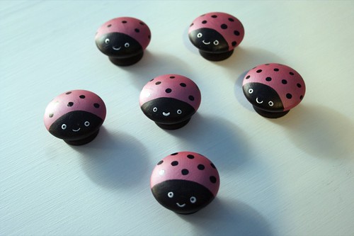 little ladybuggy drawer knobs
