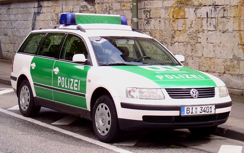 1988 Volkswagen Passat Variant. Polizei Bielefeld - VW Passat