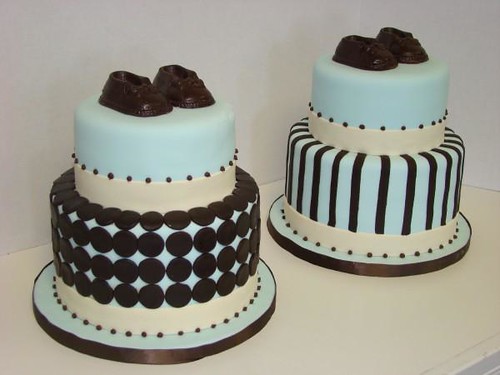 baby shower cakes for twins. twins baby shower cakes