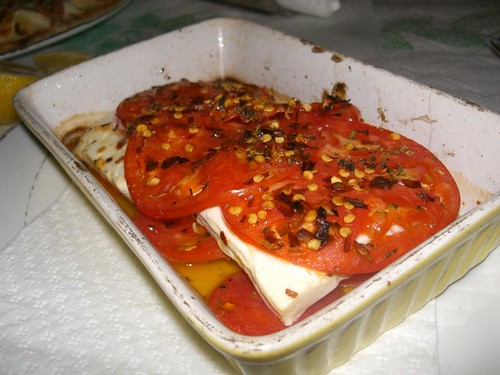 baked feta bouyiourdi hania chania