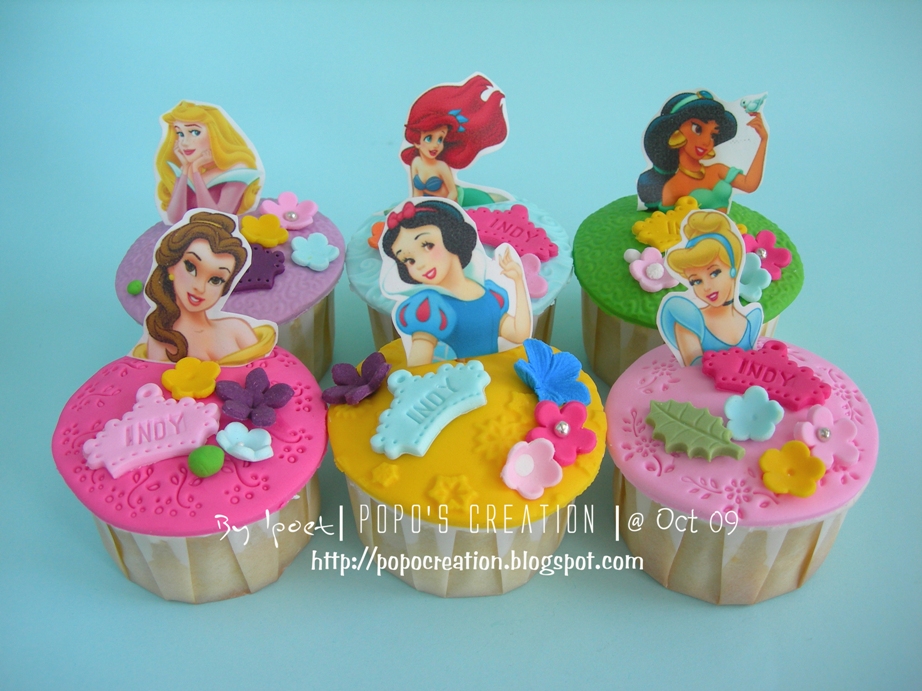 princess cupcake for INDY