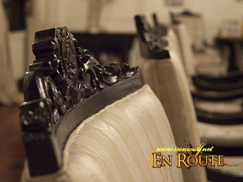 Malacanang Palace Old Chair Details