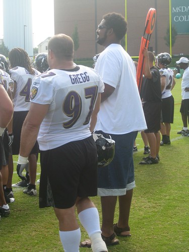 Jonathan Ogden chats with Kelly Gregg