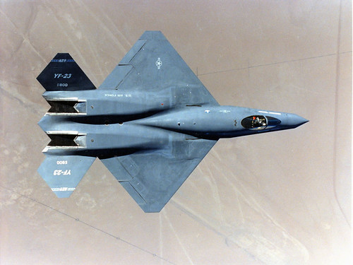  フリー画像| 航空機/飛行機| 軍用機| 戦闘機| YF-23 ブラック・ウィドウII| YF-23A Black Widow II|      フリー素材| 
