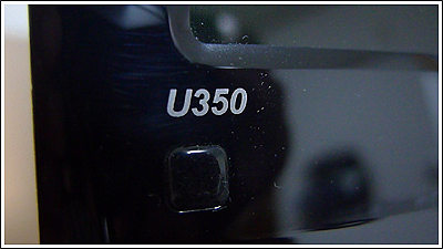 Lenovo IdeaPad U350のインターフェースをチェック