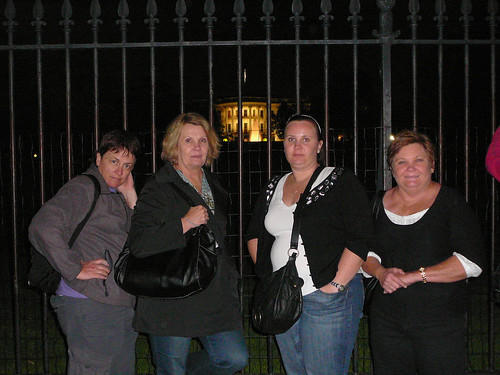 Pauline, Lynne, The White House, Fiona, Sue