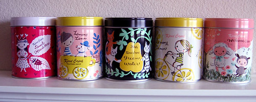 Karel Capek Tea Tins