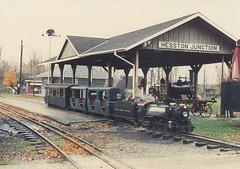 The Hesston Steam Museum. Hesston Indiana. Late October 1991.