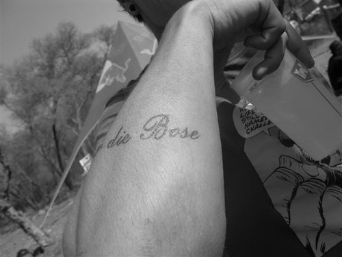 liefde tattoo. the full tattoo reads: Liefde