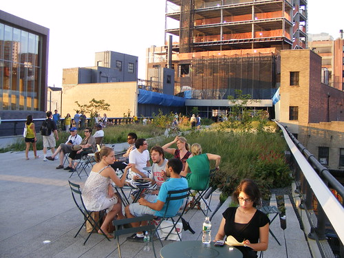 Tables And Chairs On High Line