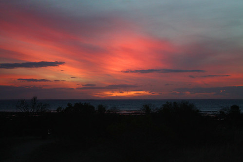 Sunset over Hardwicke Bay