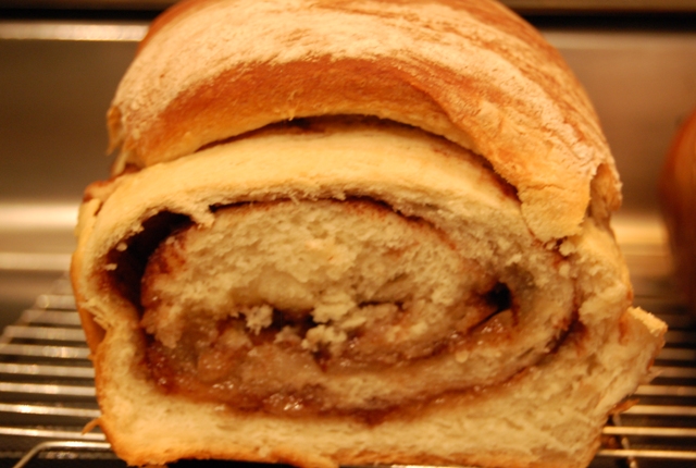 inside the bread