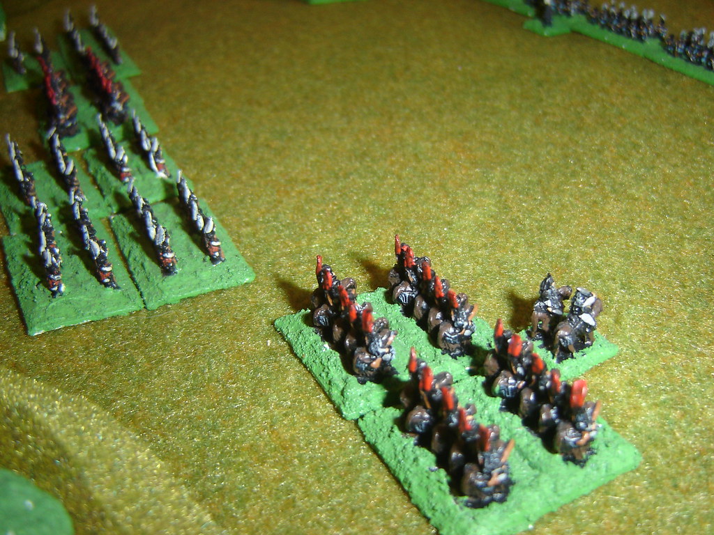 Mori cavalry prepare to charge