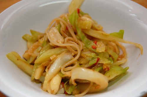 Cabbage and Rice Noodle Salad