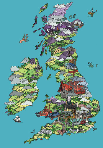 Design map of Britain for CAP par andy council