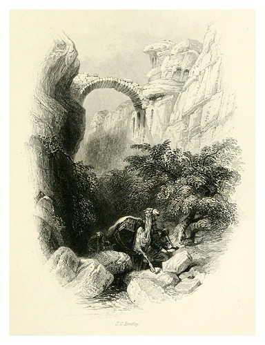 018--El arco visto desde la quebrada de entrada-Bartlett, W. H. 1856